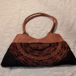 Stylish Black and Brown Women's Bag